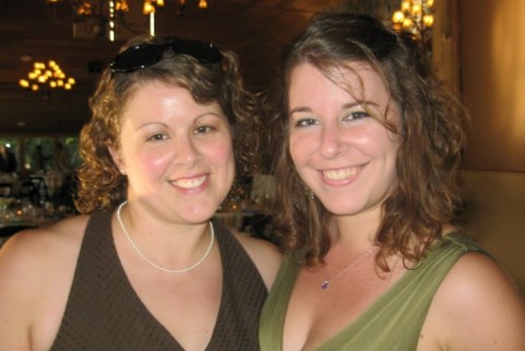 With Boo, pre-cocktails